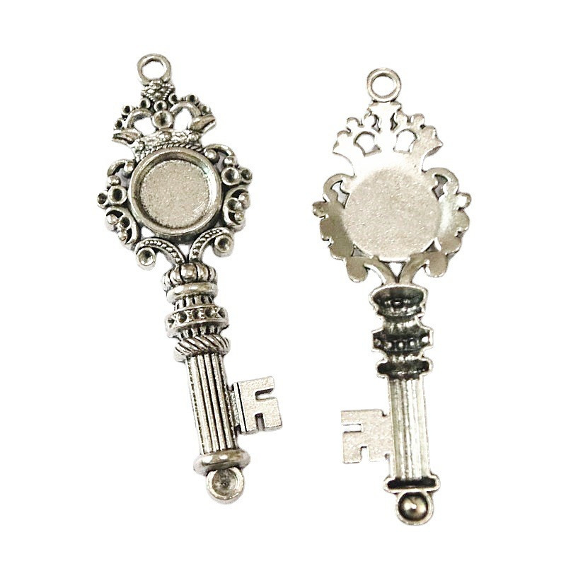 2 couleur argent antique