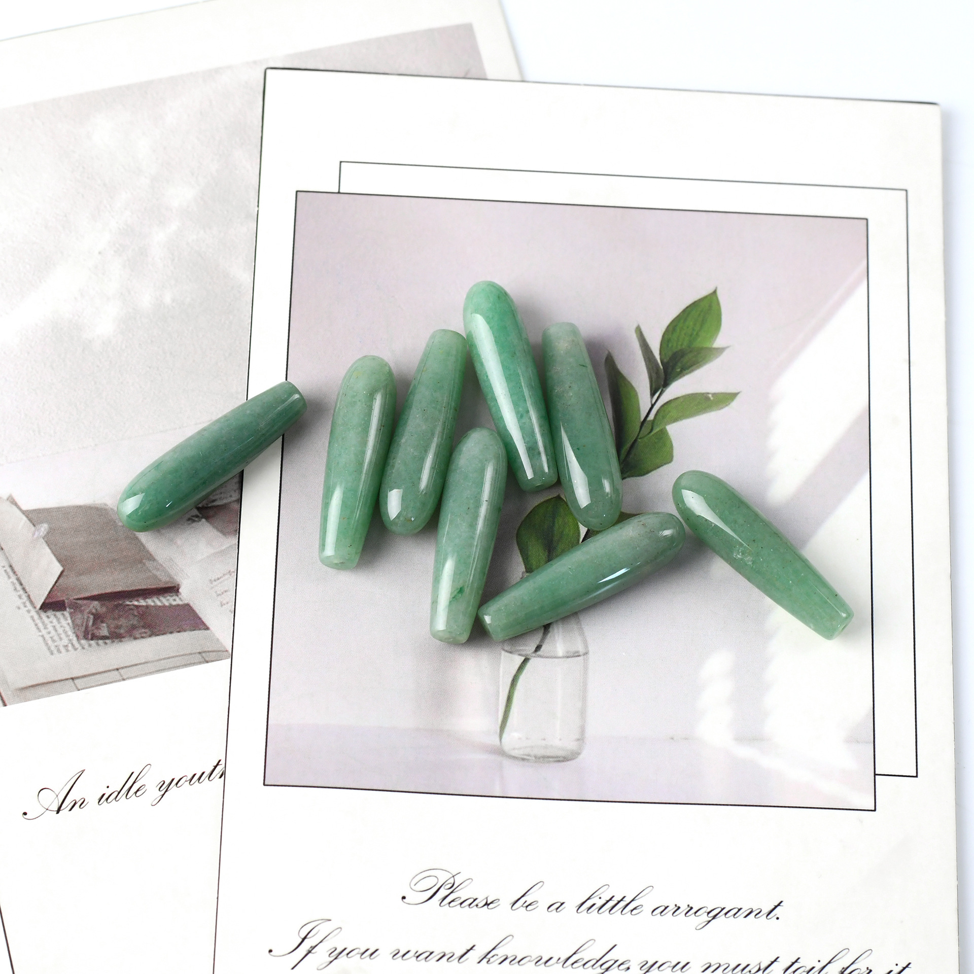 3 Green Aventurine