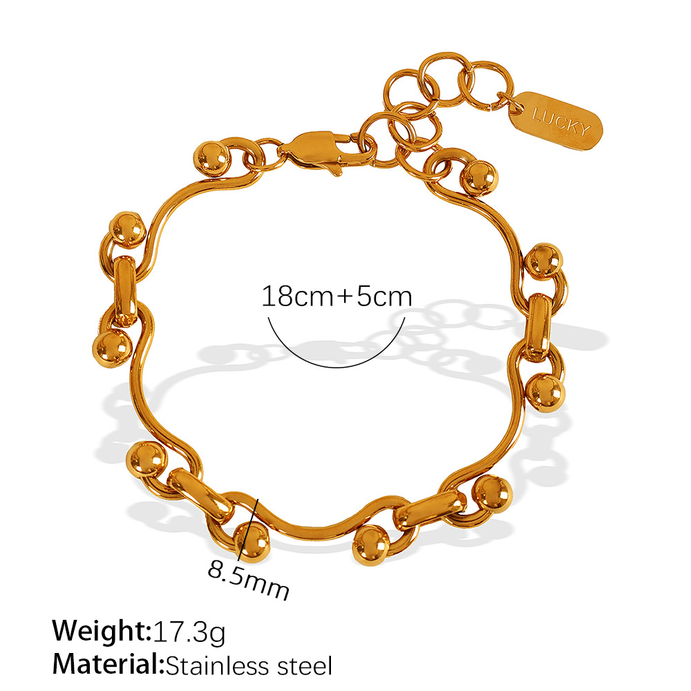 2:Sl89 gold bracelet