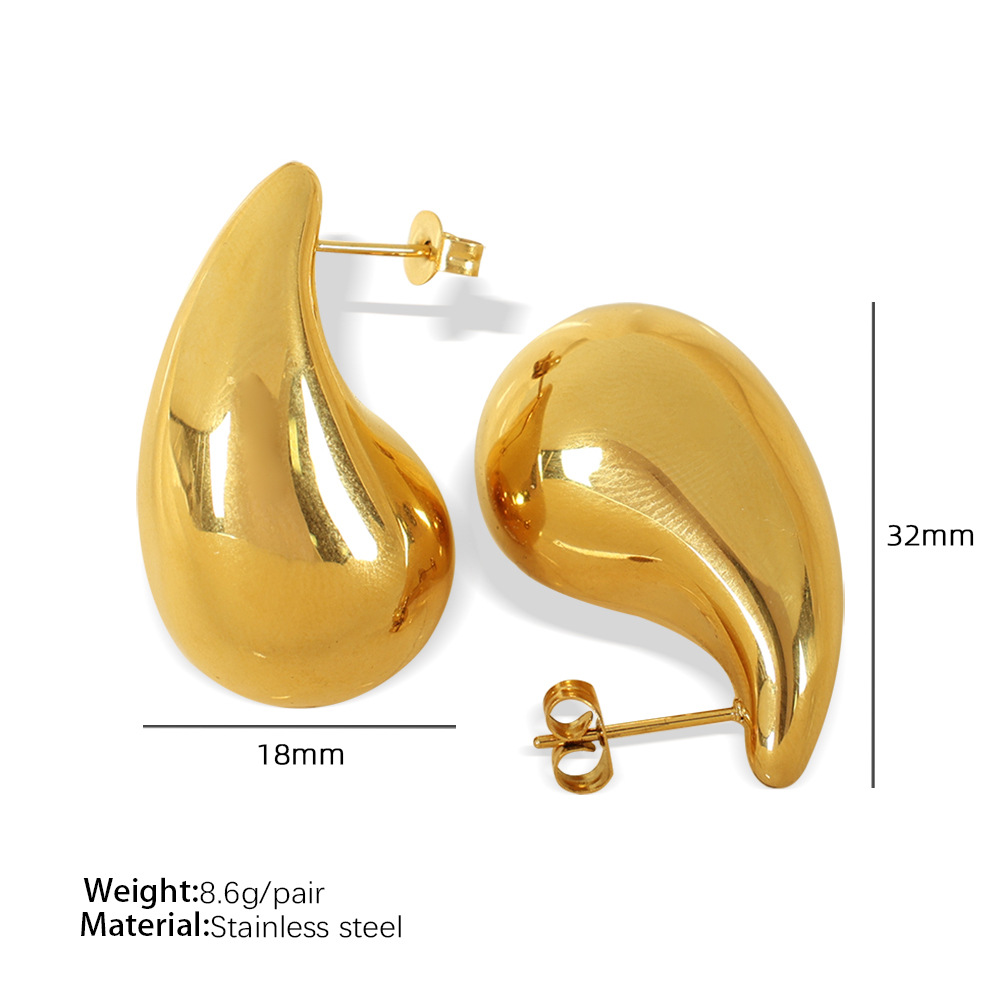 1:EH232 large gold earrings