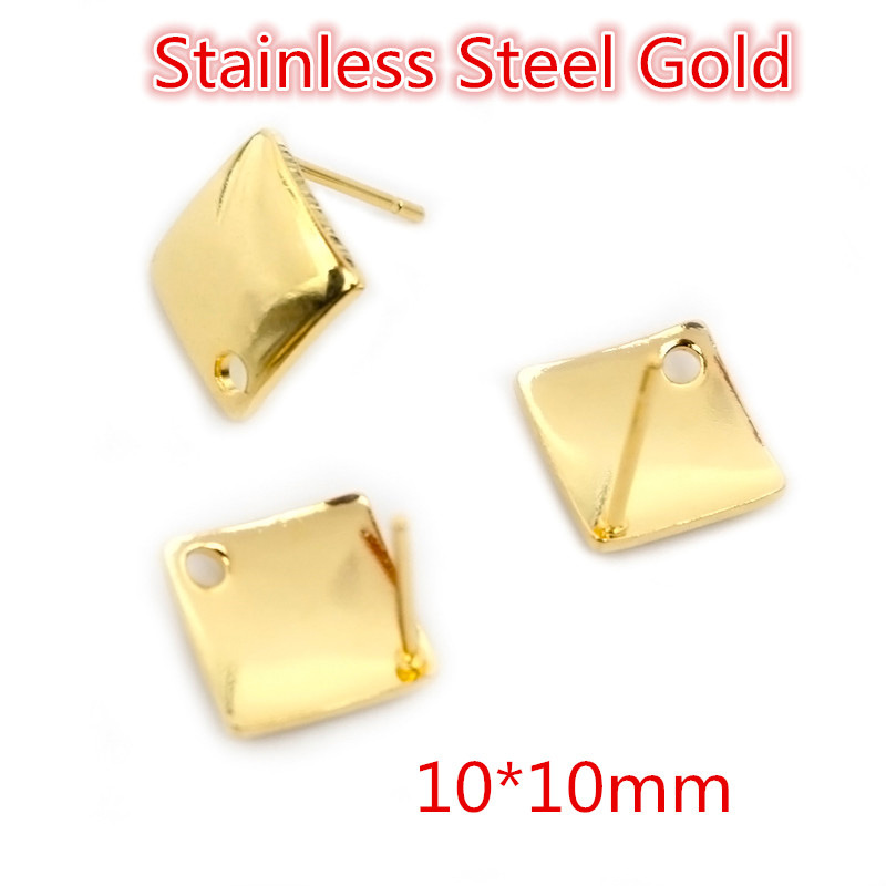 4:10mm Square-Gold without Earplugs