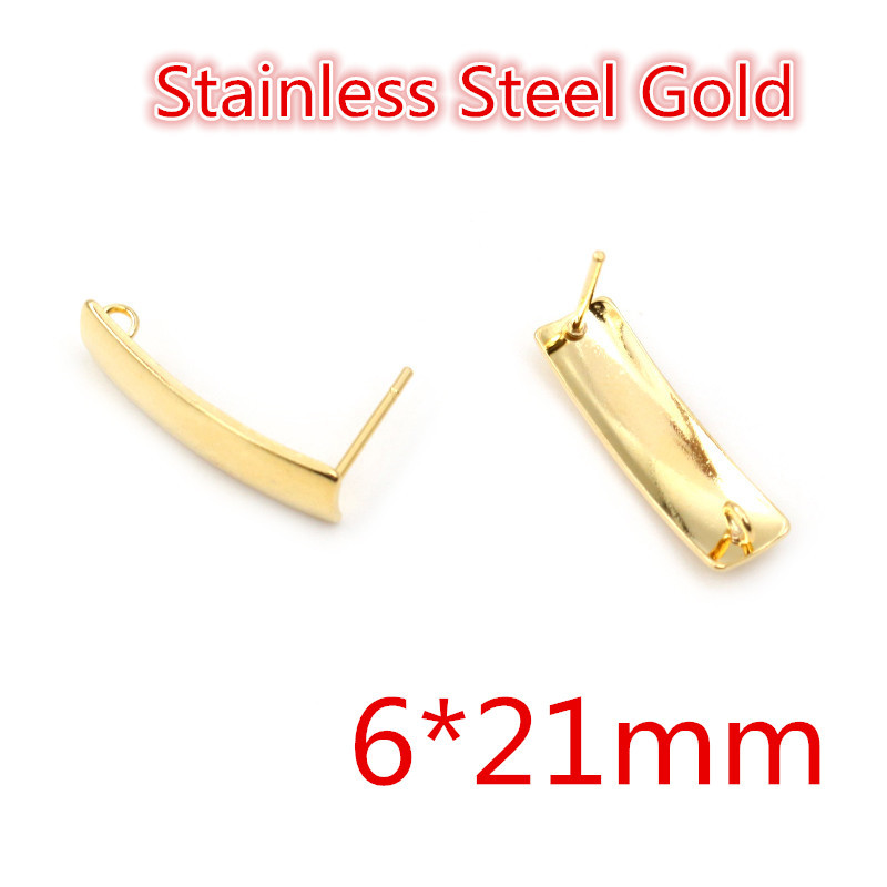 5:6x 21mm Rectangular-Gold without Earplugs