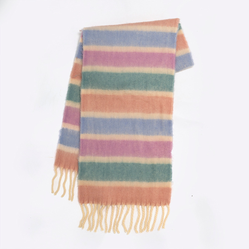 Pink and blue stripes