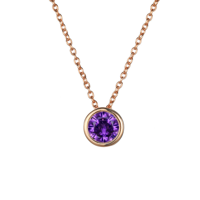 June Purple - Rose gold