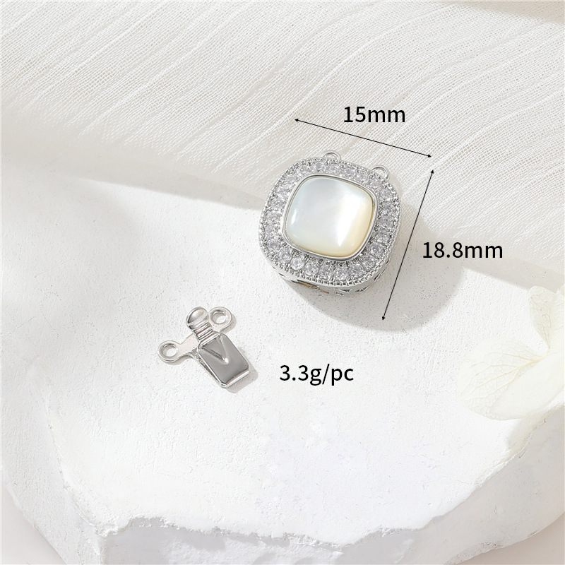 10:Porpecite colour K010886-1 White shell