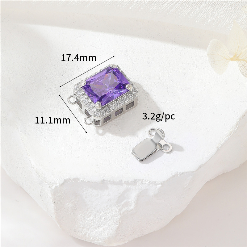 15:Porpecite colour K011047-3A Purple zircon