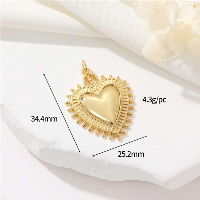 14K gold colour h-12564