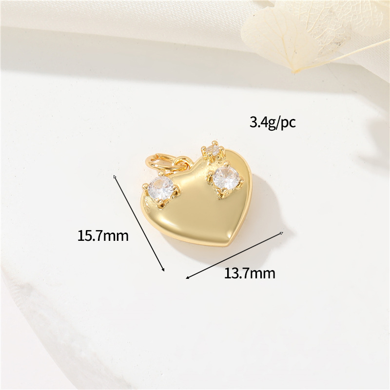 14K gold colour h-12675