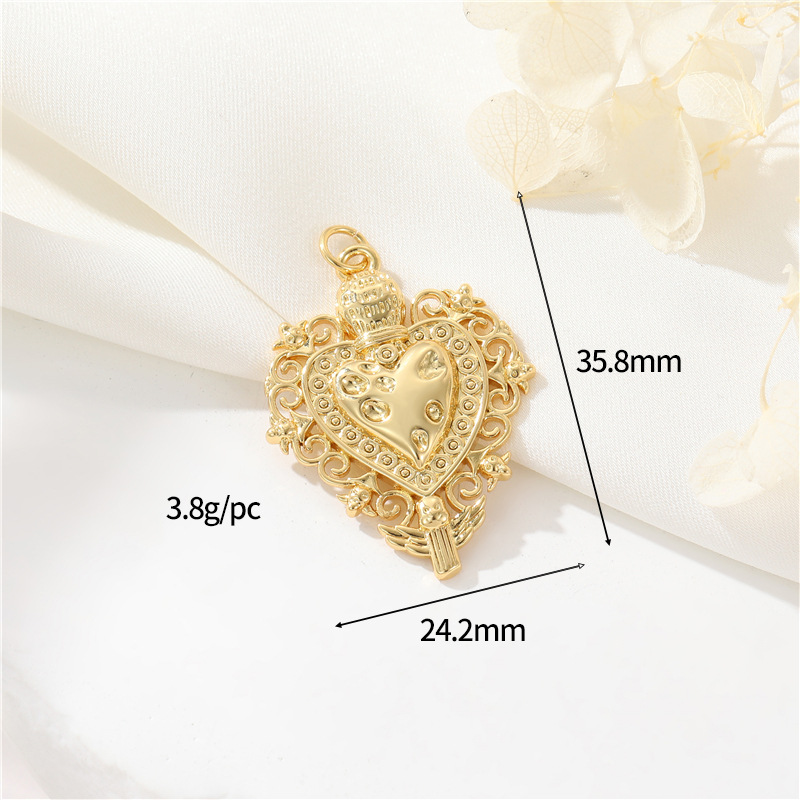 14K gold colour h-12562