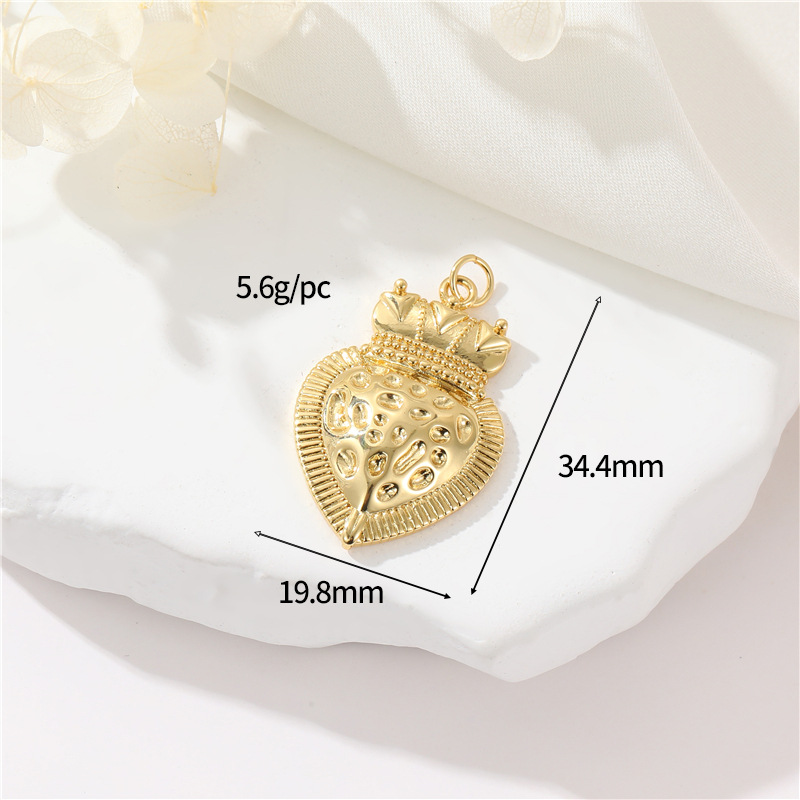 14K gold colour h-12565