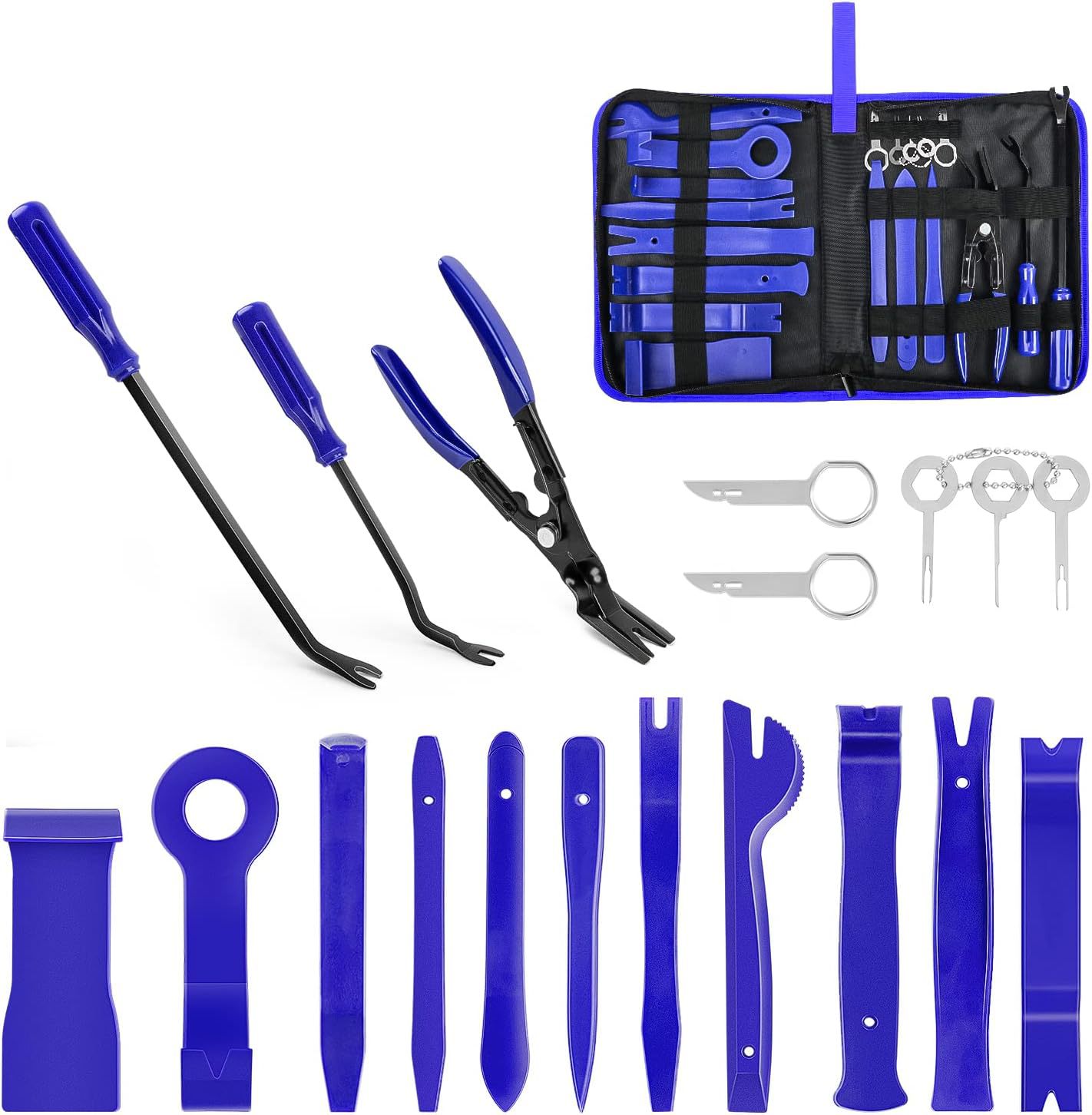 19-piece set (blue) nylon