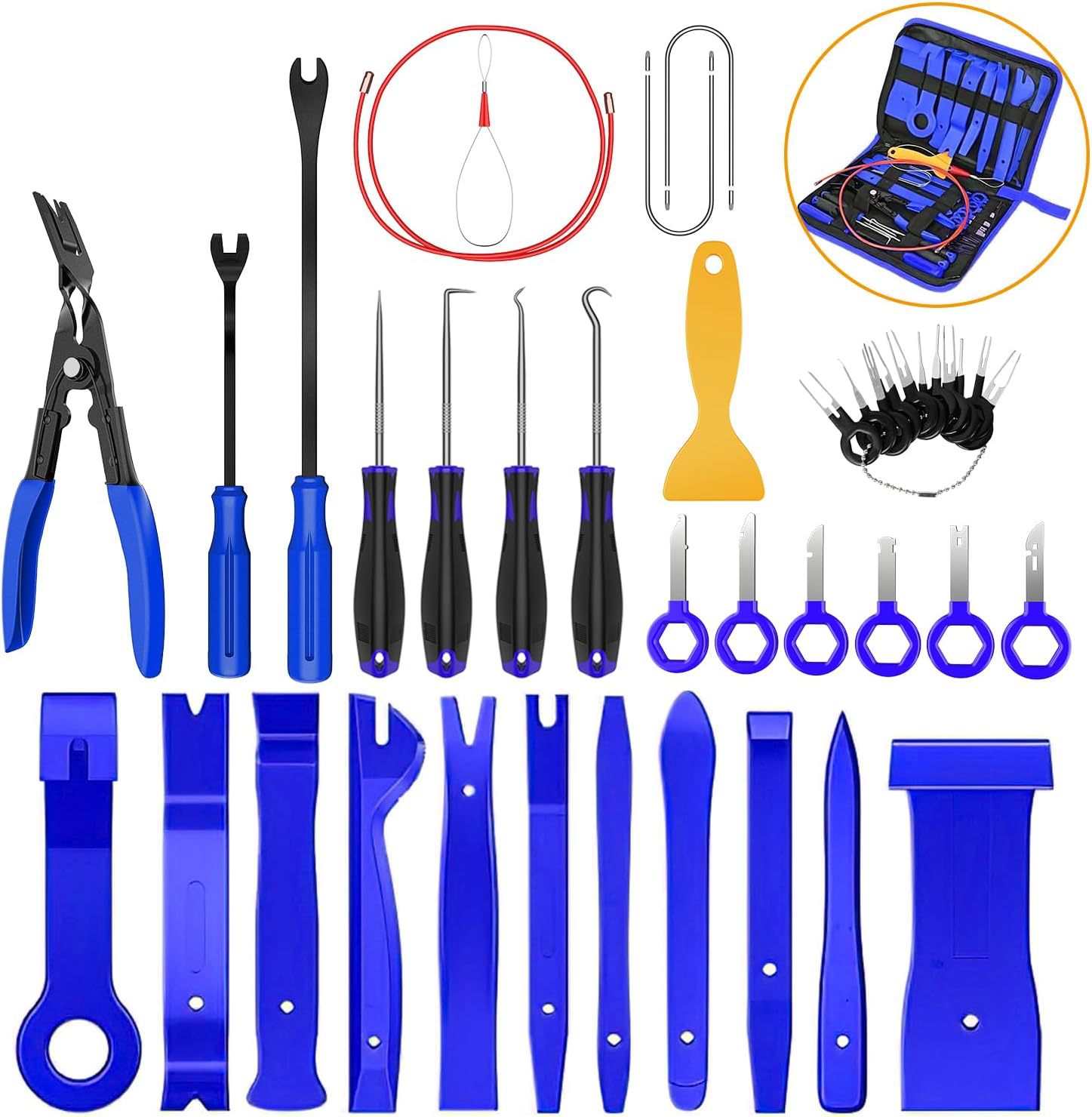 40-piece set (blue) nylon