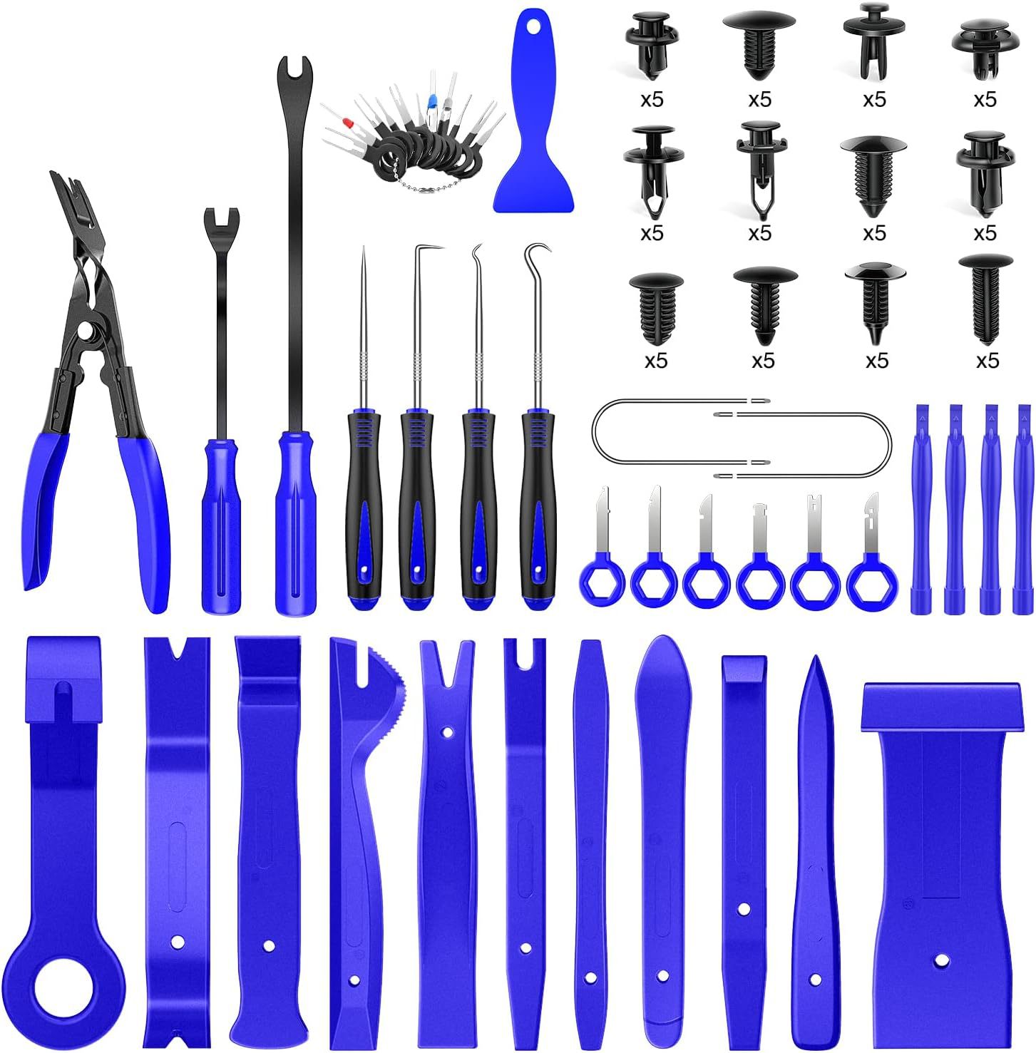 102 Piece Set (Blue) Nylon