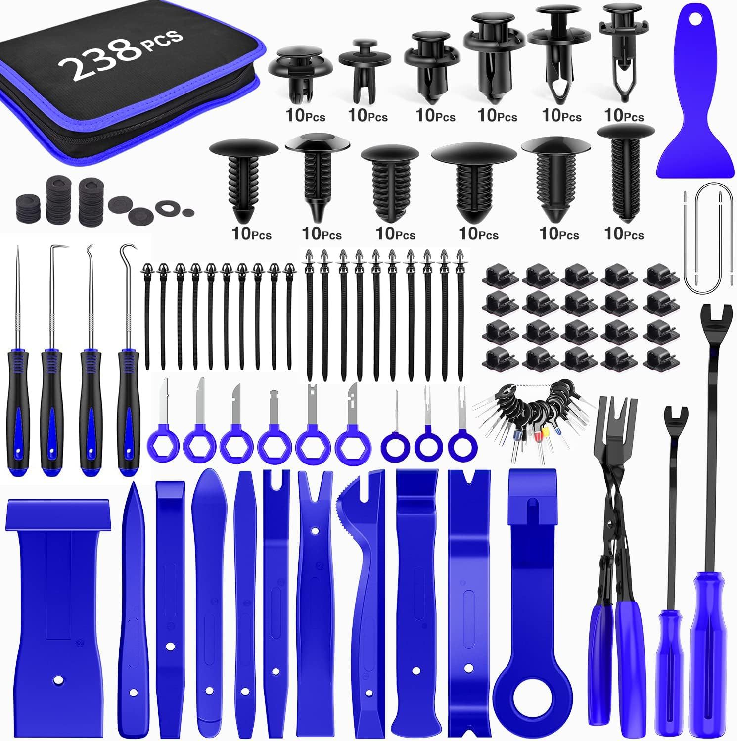 238 Piece Set (Blue) Nylon