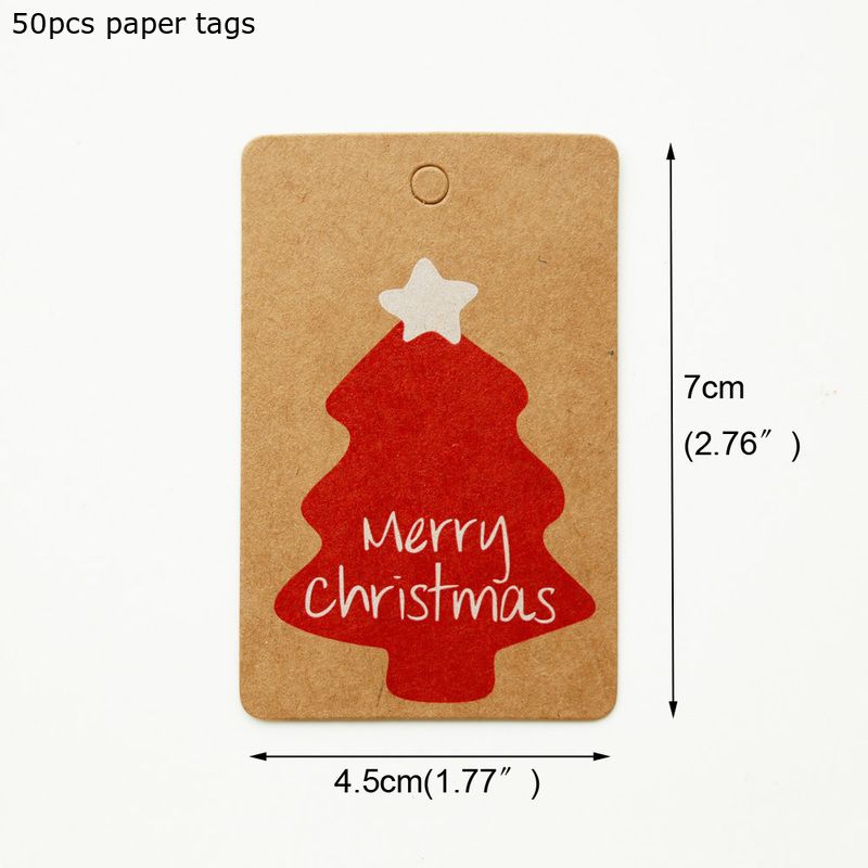 6:50 Christmas tree tags