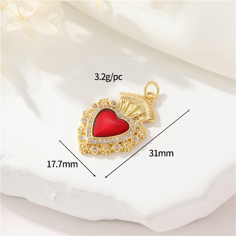 14K gold colour h-12664