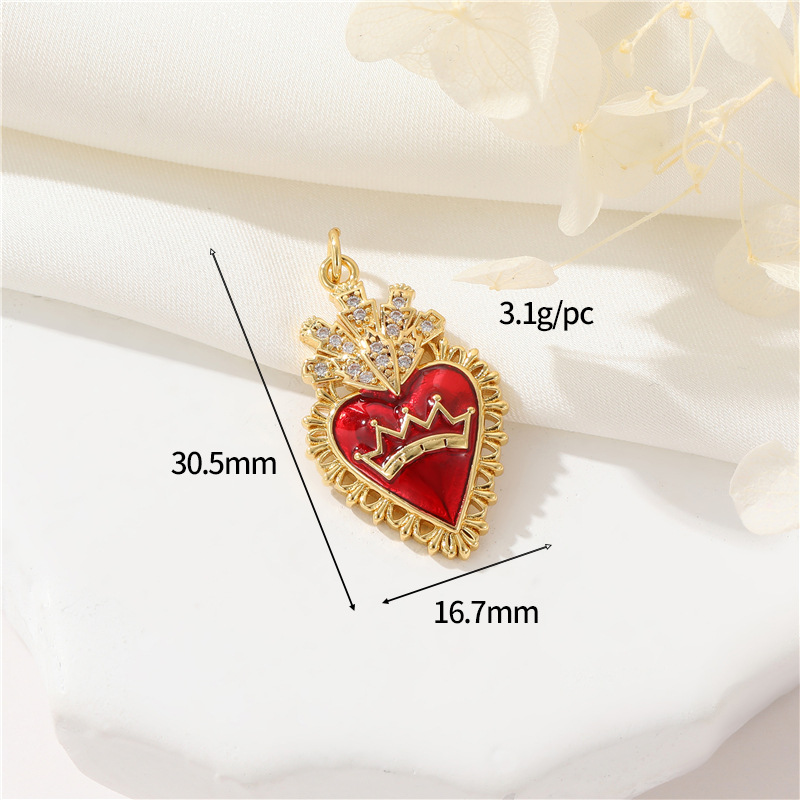 14K gold colour h-12665