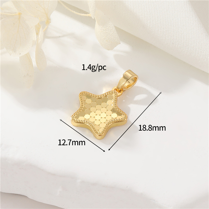 10:14K gold colour h-12763