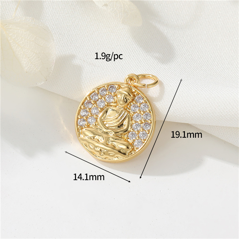 3:14K gold colour H-12597