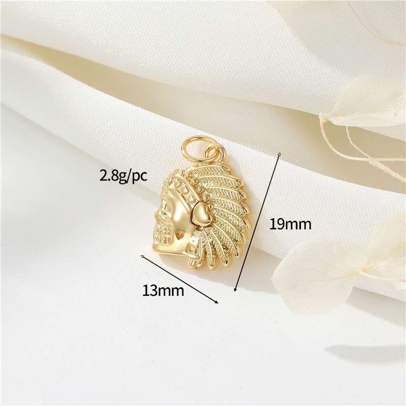 6:14K gold colour H-12679