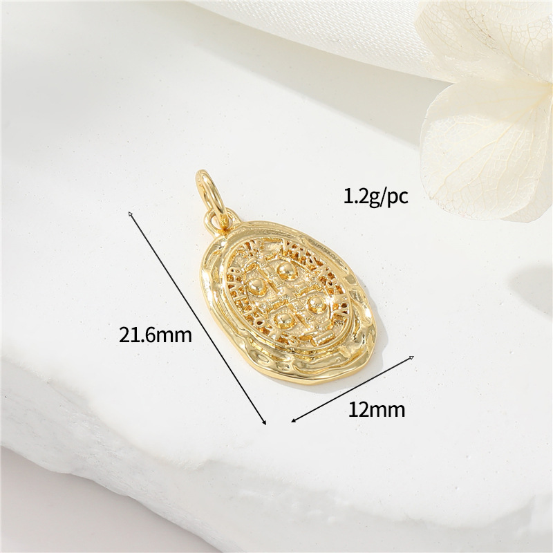 7:14K gold colour H-12705