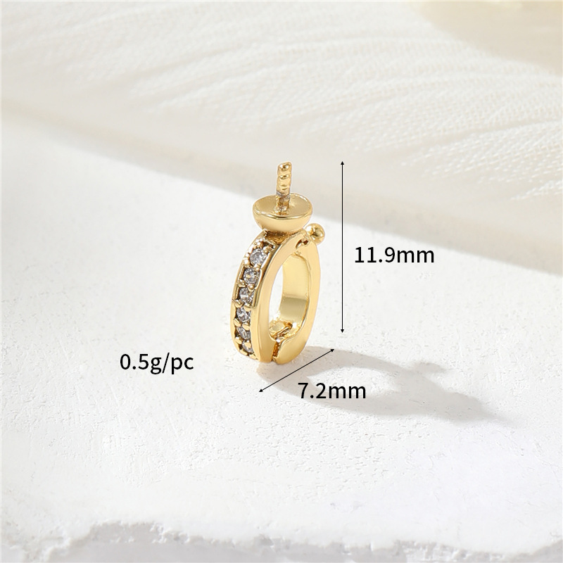 7:14K gold colour H-11827