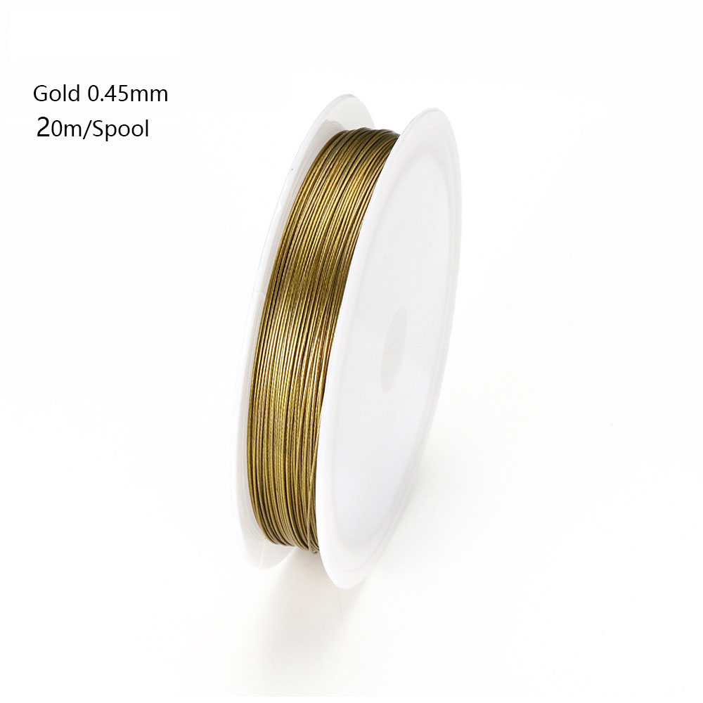 8:Gold 0.45mm about 20 meters