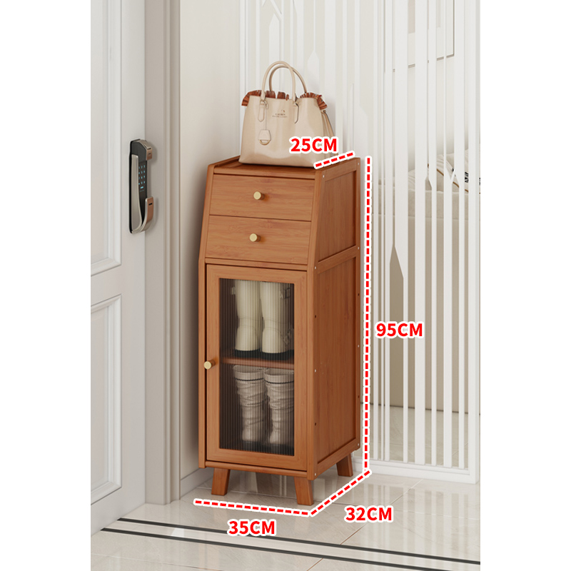 Single door with draw - boot size