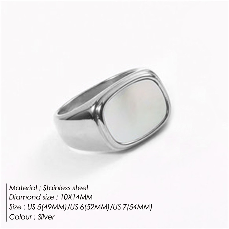 Steel   White US Size #5