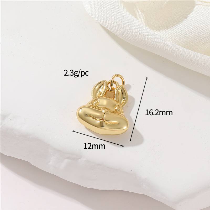 14K gold colour h-12684