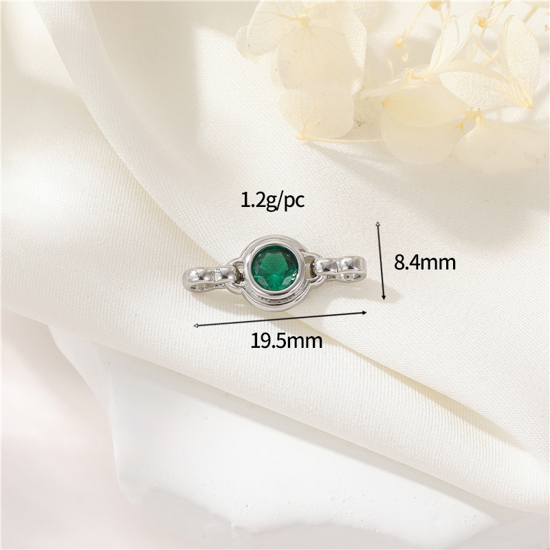 13:Porpecite colour  h-12677 green Zirconium