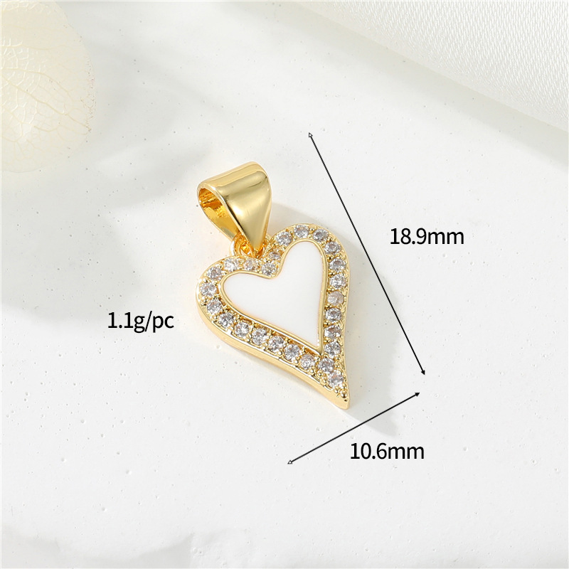 6:14K gold colour  h-12716 White