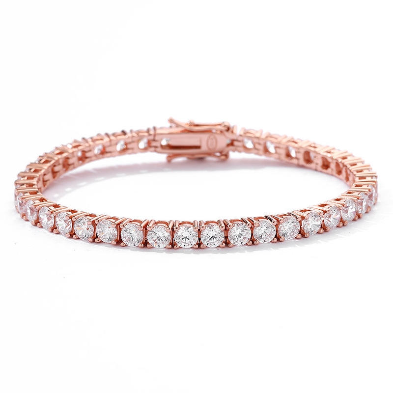 3:rose gold color plated