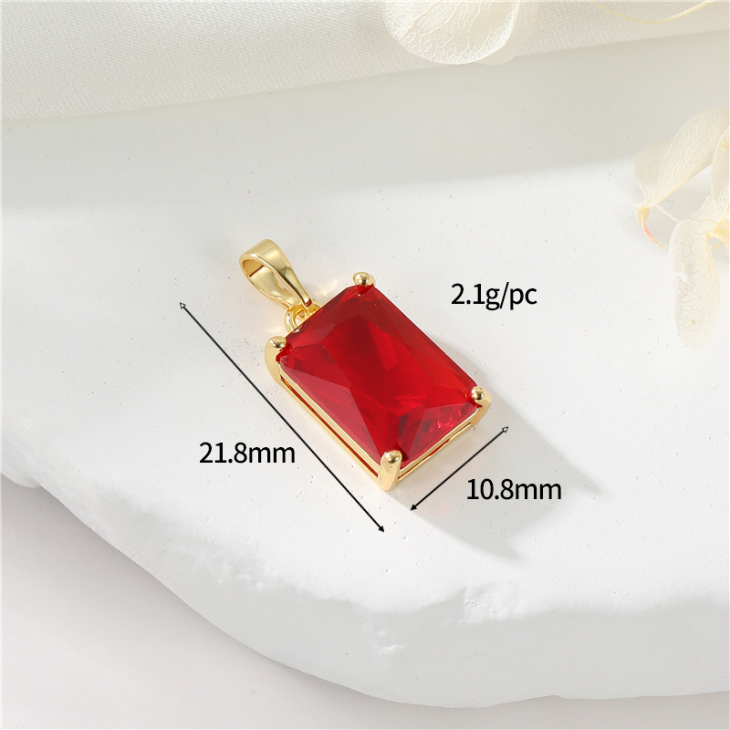 5:14K gold colour h-12846 Red