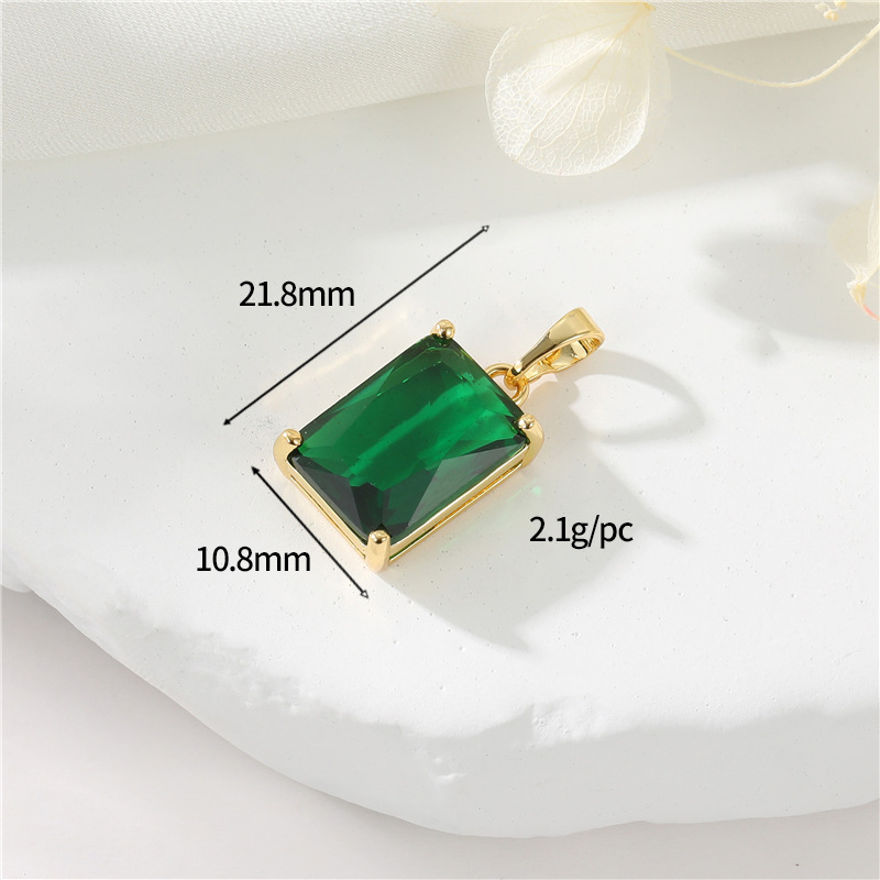 7:14K gold colour h-12846 Green