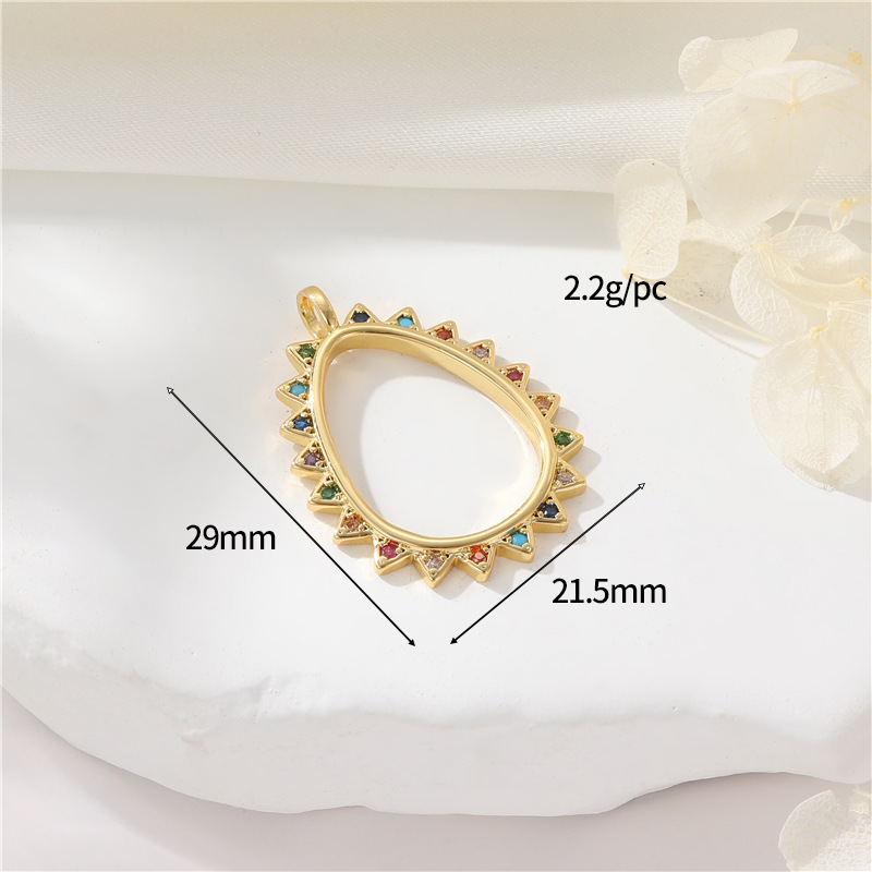 3:14K gold colour h-12600