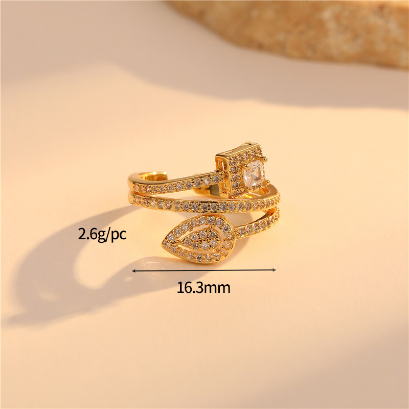 14K gold colour h-12814