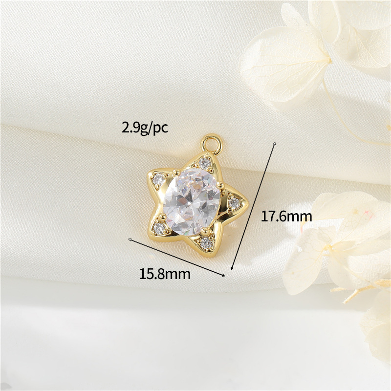 14K gold colour h-12594