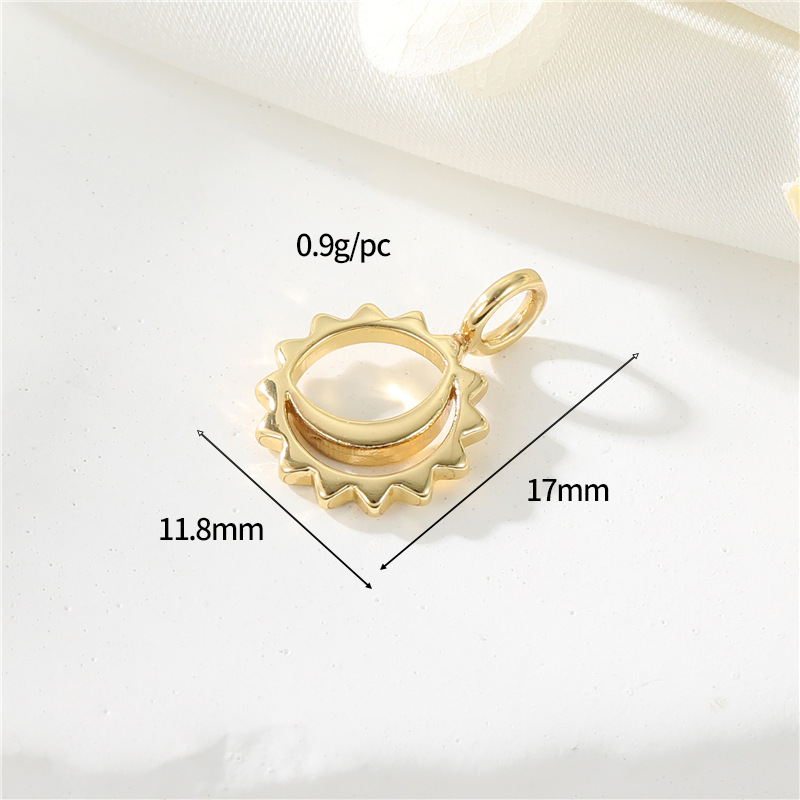 14K gold colour h-12768