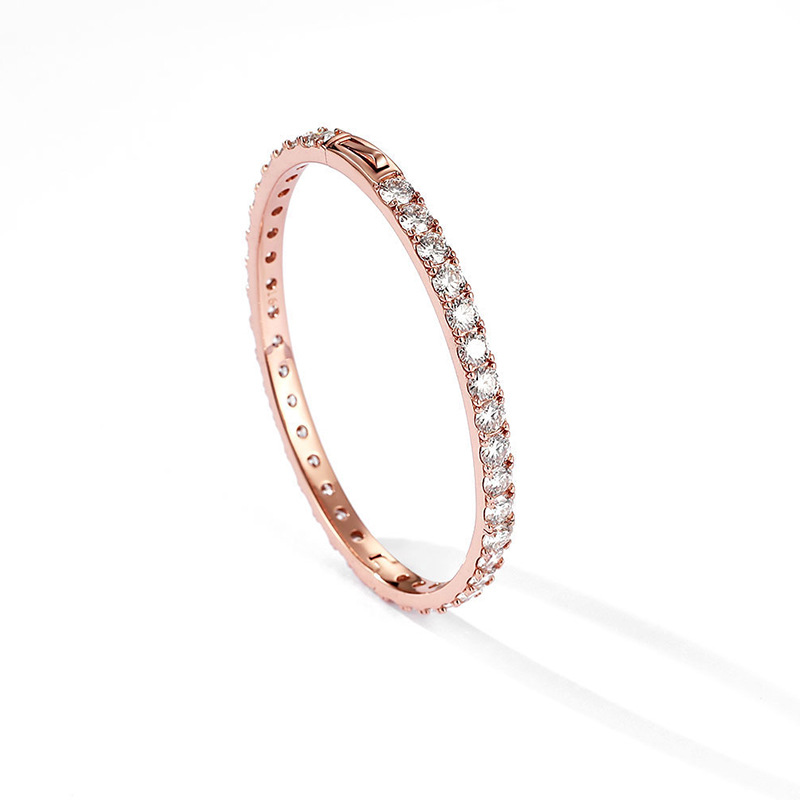 rose gold color plated 46x54mm