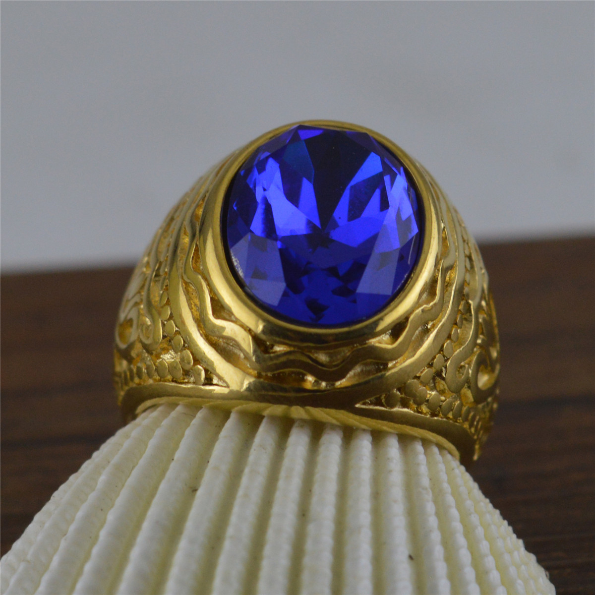 HR404 golden blue diamond 7#