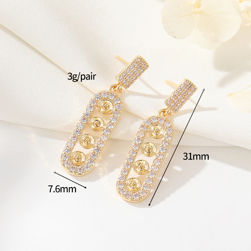 14K gold colour h-12422