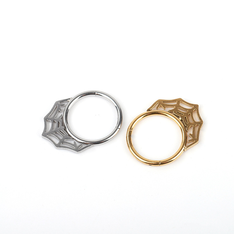 10:Golden mesh ring 1.2*8