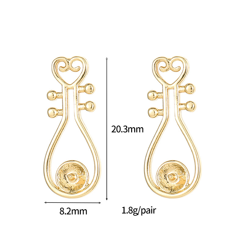 14K gold colour H-12416