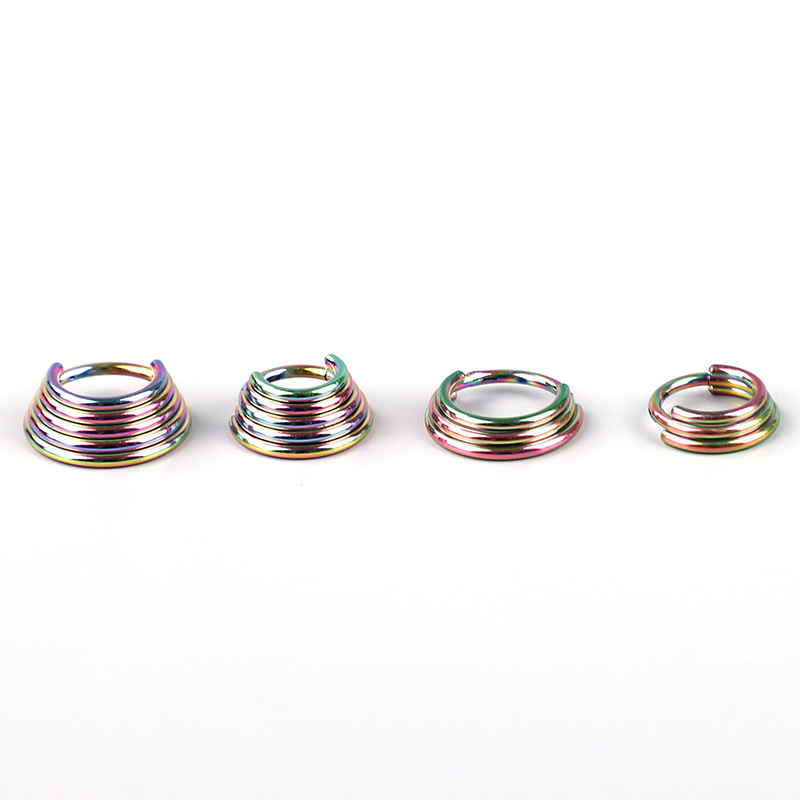 7 color triple layer 1.2*8mm