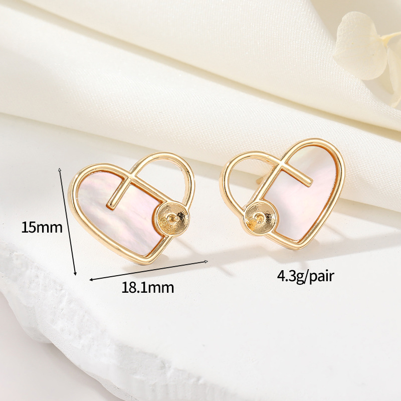 14K gold colour H-12402