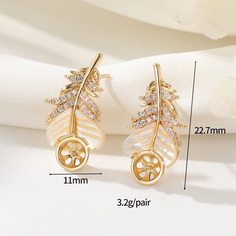 14K gold colour H-12466