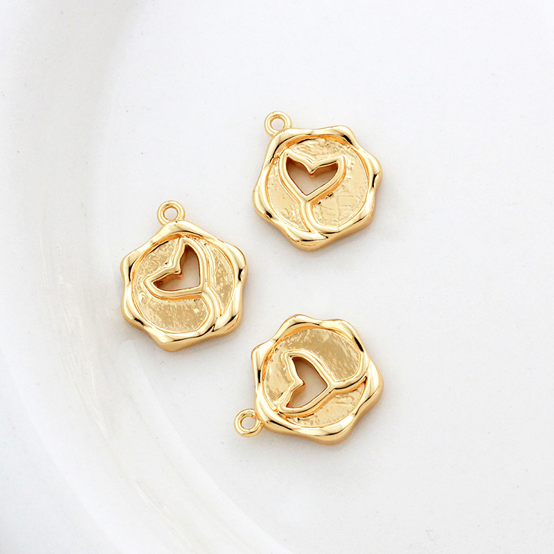 1 18K gold plated