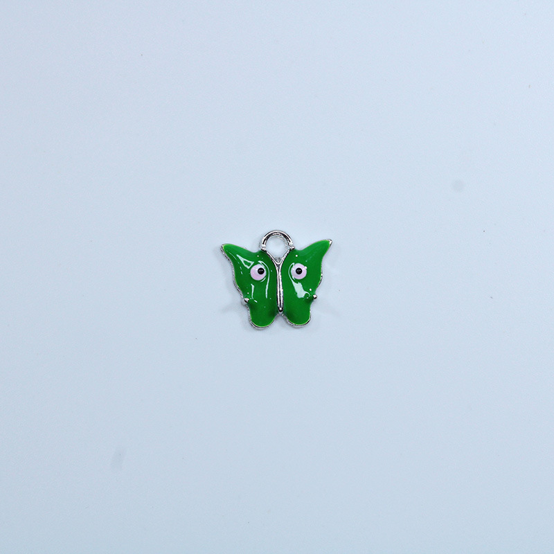 Single hole platinum color-Green