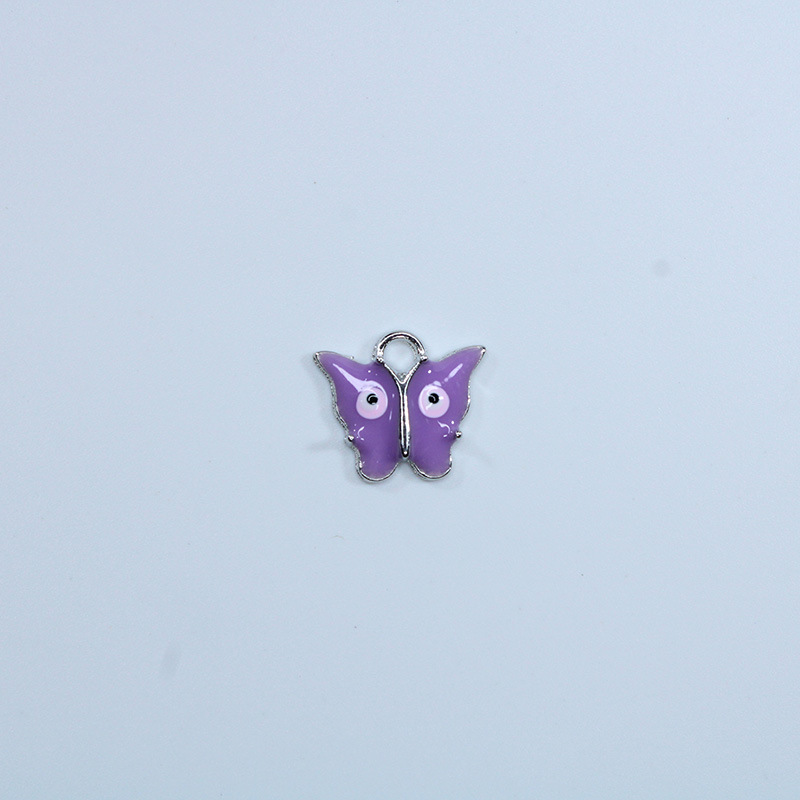 Single hole platinum color-purple